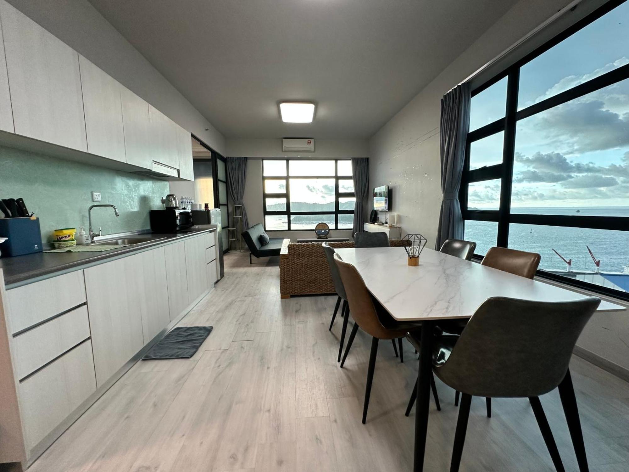 L Homestay Jesseltonquay Jq Kk City亚庇市区中心民宿2房1厕 Kota Kinabalu Exterior photo