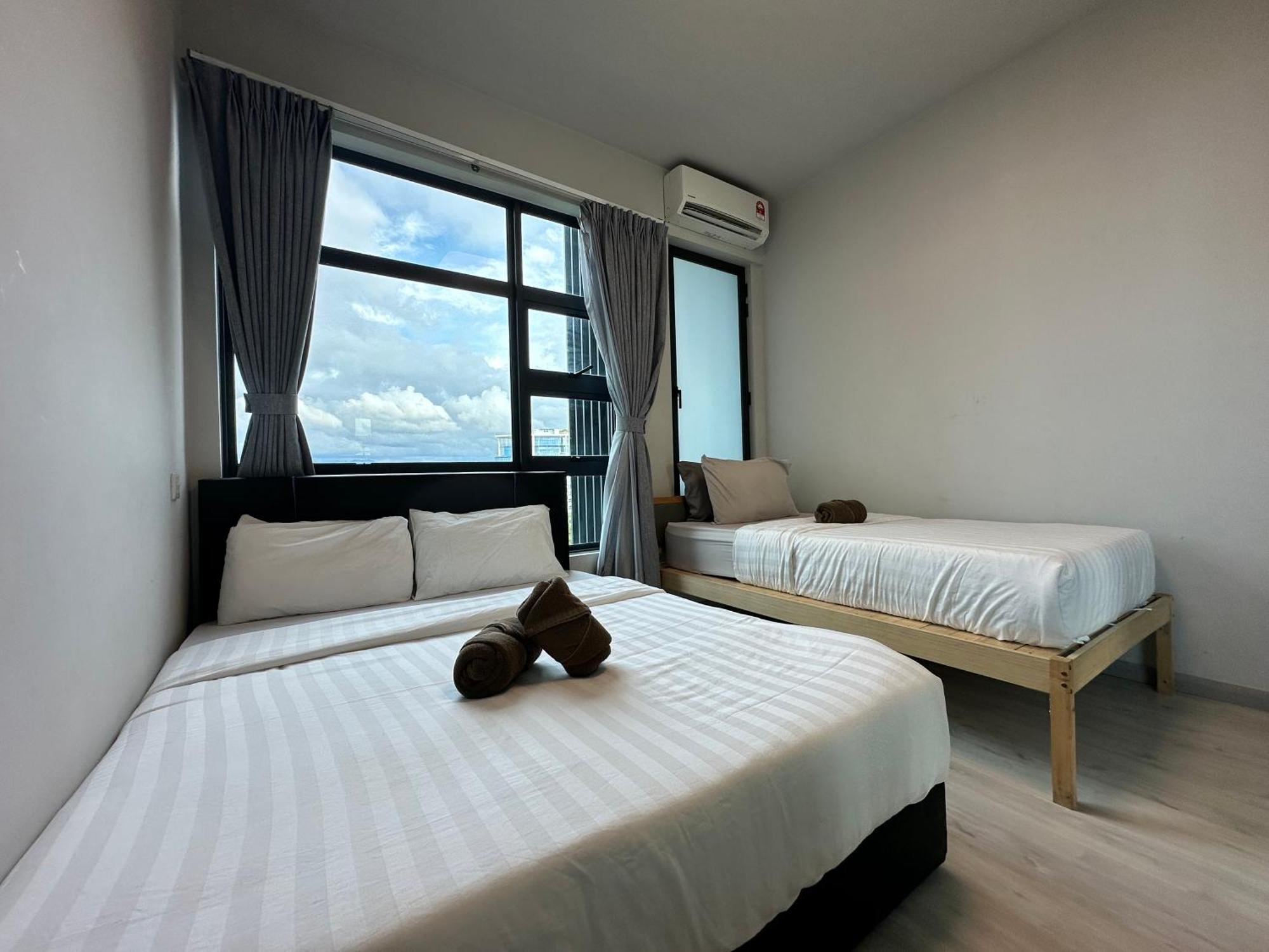 L Homestay Jesseltonquay Jq Kk City亚庇市区中心民宿2房1厕 Kota Kinabalu Exterior photo